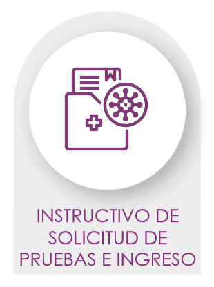 INSTRUCTIVO SOLICITUD DE PRUEBAS E INGRESO
